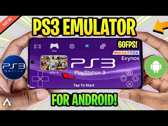 NEW 🔥 PS3 EMULATOR FOR ANDROID: PS3 NATIVE FULL SETUP/SETTINGS/GTA 5 GAMEPLAY | PS3 GAMES ON MOBILE