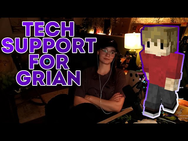 @GeminiTayMC subs in as Tech Support for @Grian Streaming on Twitch | ft. @impulseSV