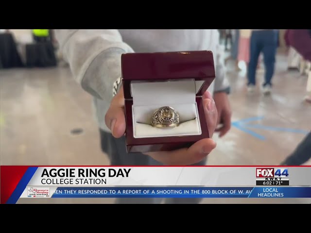Joy and Tradition Mark Aggie Ring Day at Texas A&M