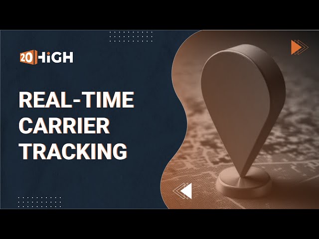 20High Transportation Management System's Real time Tracking