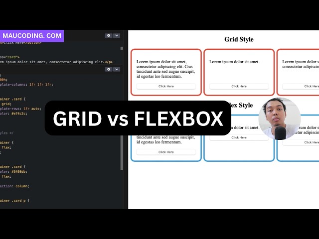 Membandingkan Grid dan Flexbox di CSS | Dev Insight | MauCoding