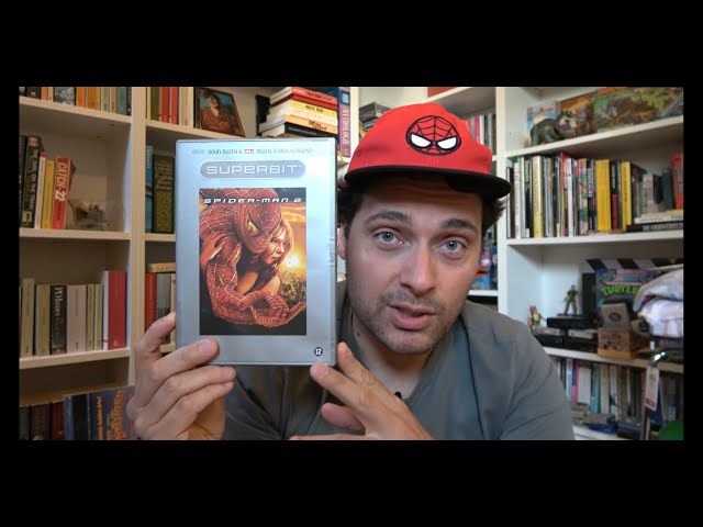 'Spider-Man 2' VHS-DVD-Superbit-UMD-Blu-ray comparison video