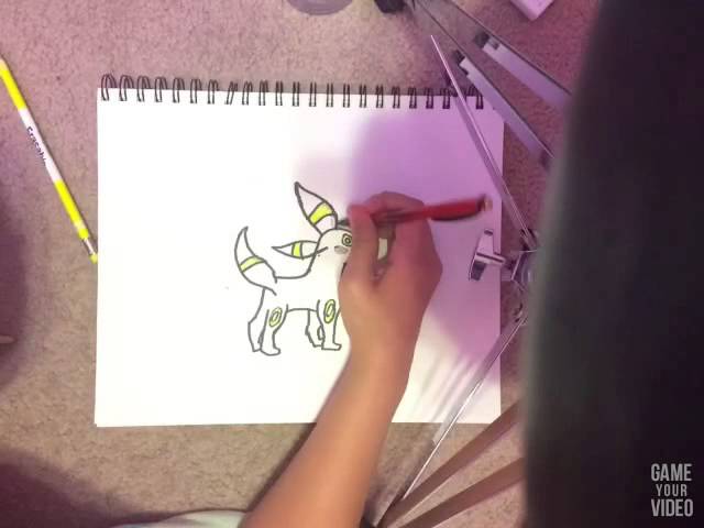 Pokémon SpeedArt- Umbreon 4 UmbreonTheWhovian