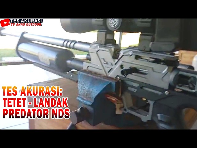 ACCURACY TEST OF PREDATOR NDS AIR RIFLE ORDERED BY BOSS TETET, LANDAK