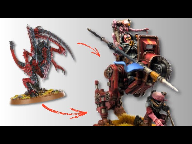 MECHANISED TYRANIDS? | How to kitbash a GSC "Lictor"