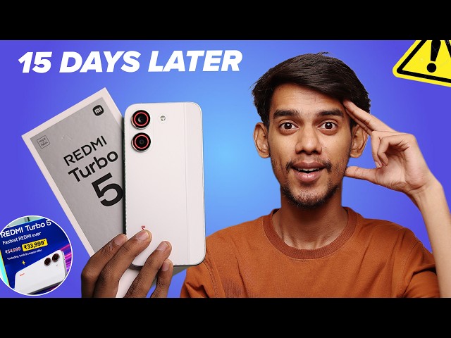 Redmi Turbo 5 Review After 15 Days | Still the Best Performance Phone? 🔥