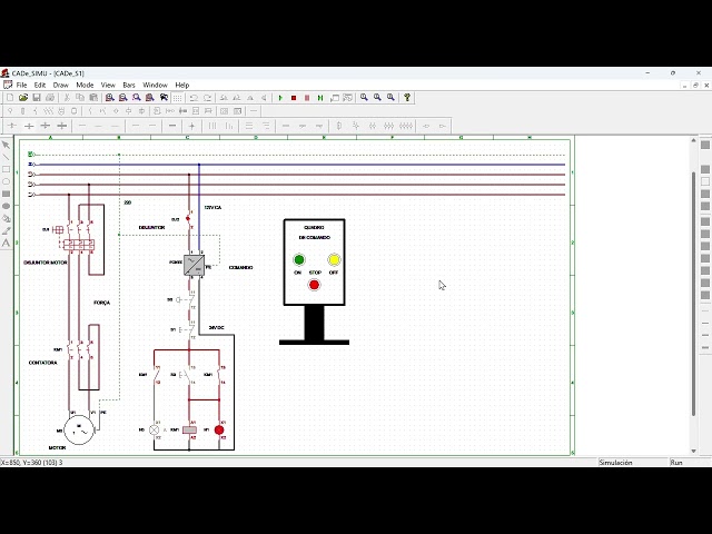 Single-phase motor starter