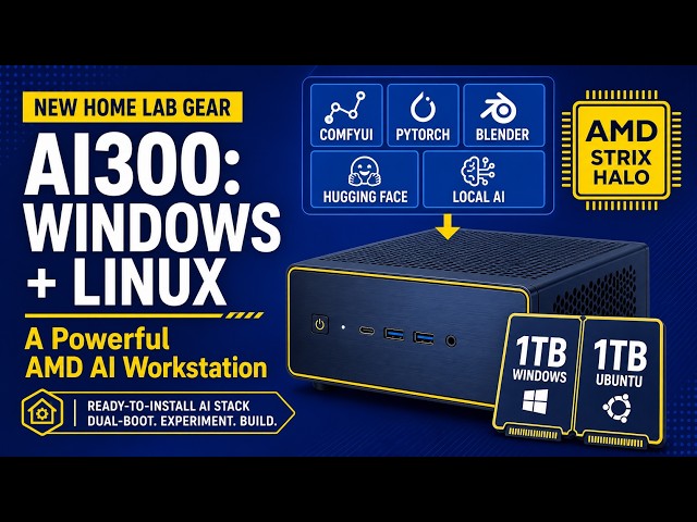 New AI workstation just joined the Tim_Unscripted home lab and it is built for much more than gaming