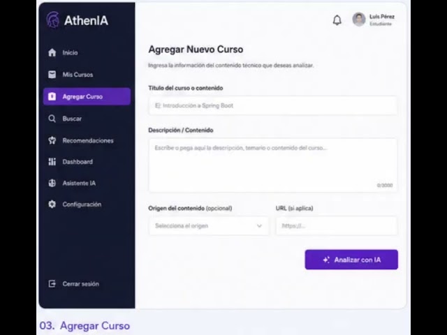 Video Demo AthenIA 01