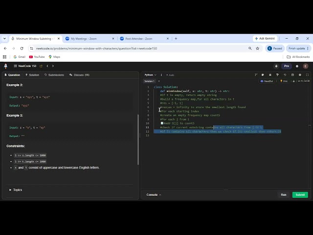 8 AM | Master 150 NeetCode Problems | Week 4 | Day 2