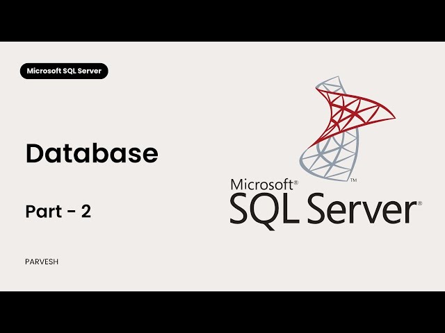 Creating New Database in SQL Server | Step-by-Step Tutorial For Beginners