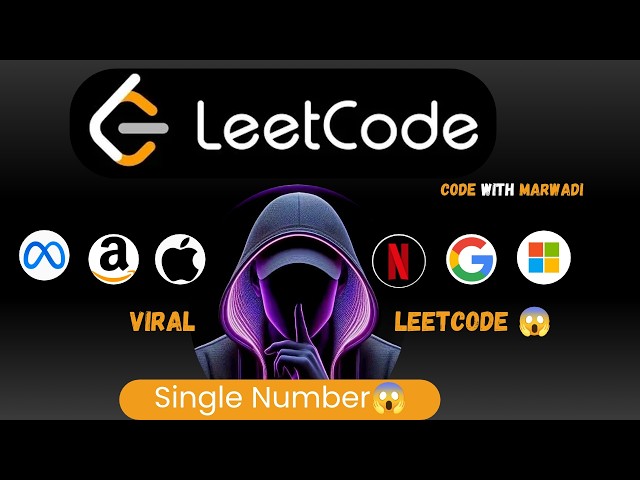 LeetCode 136 Single Number | XOR Bit Manipulation Solution in Java😱😱