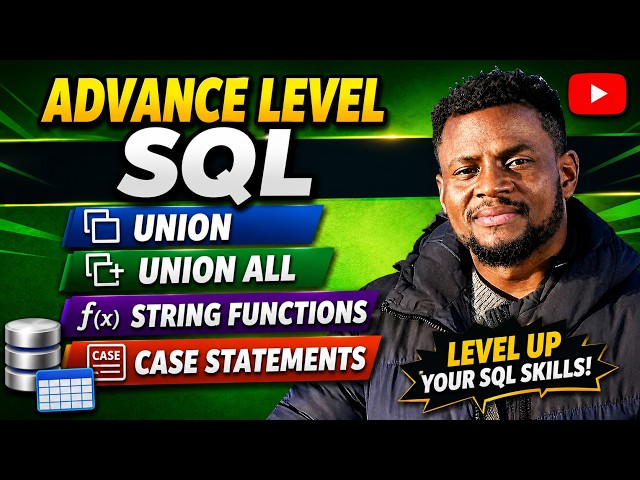 Master advanced SQL concepts step-by-step in this comprehensive tutorial.