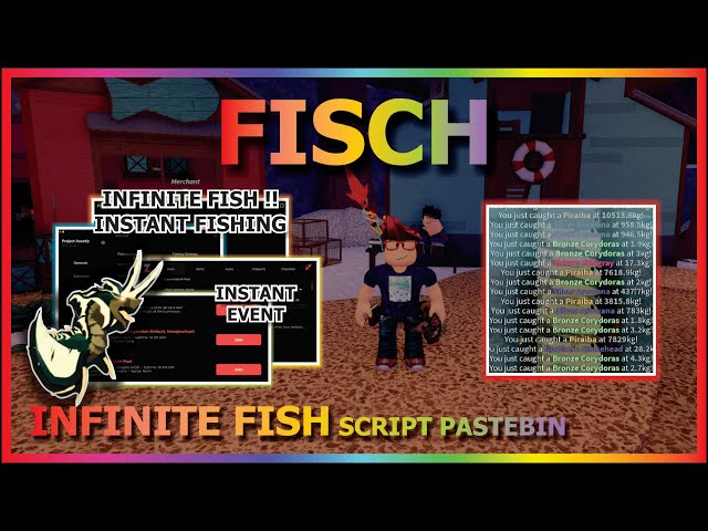 FISCH Script Pastebin 2025 INFINITE FISH, INSTANT FISHING, INSTANT EVENT, UNDETECTED (THE BEST TOP)🐟