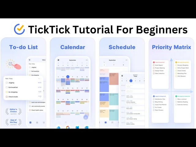 TickTick Tutorial For Beginners | Quick Start Guide