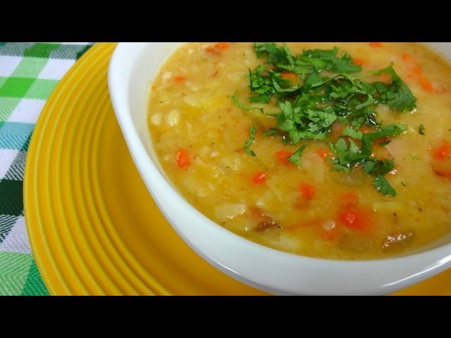 Broad Bean Soup - Very Simple and Delicious!