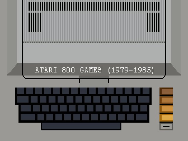 Atari 800 Games (1979-1985)