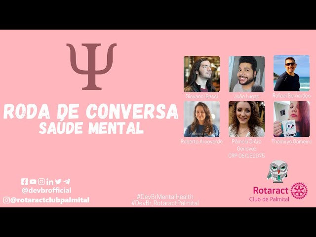 [#MentalHealth] Roda de conversa inaugural do DevBr MentalHealth