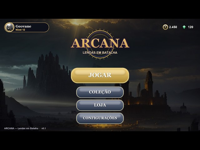 Criando um Jogo do Zero com Claude Code + IA | https://arcana.meutifacil.online/