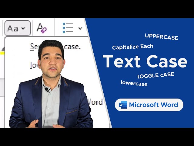 How to Change Capitalization Case in Microsoft Word (Beginner's Guide)