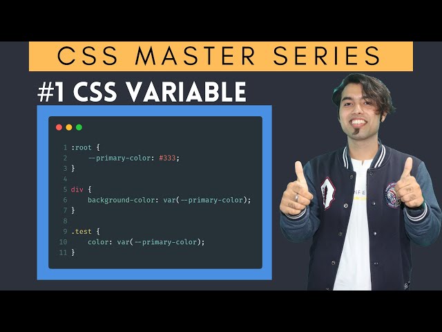 CSS Master Series #1: CSS Variables in Hindi in 2020