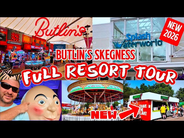 Butlin's Skegness - FULL Resort Tour for 2026 - What's NEW? 