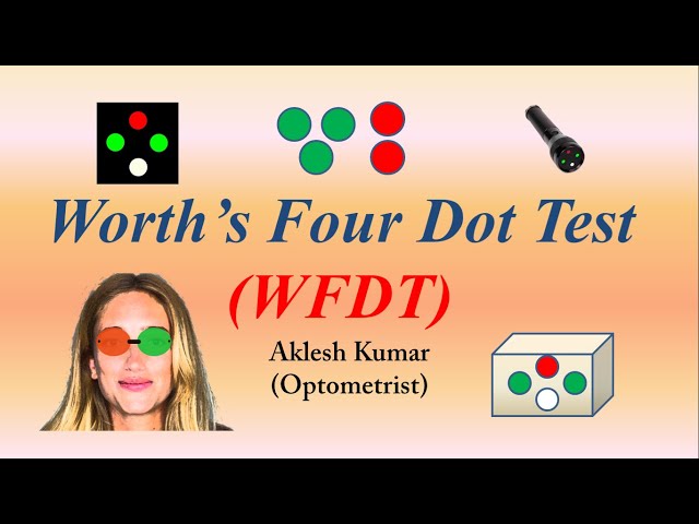 Worth Four Dot Test (WFDT)