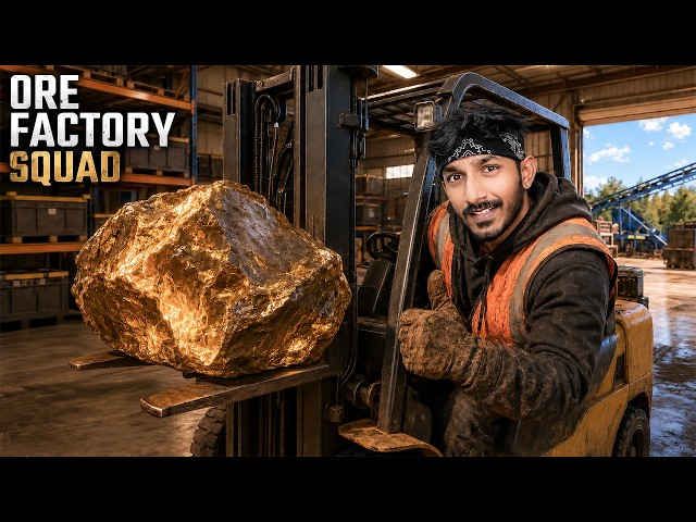 Found GOLD Under THE GROUND💸💰 Ore Factory Squad Ep2