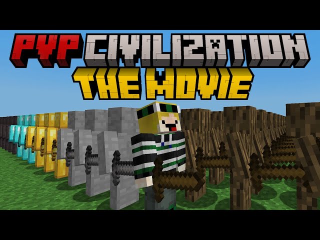 Minecraft but I survive in PVP CIVILIZATION [THE MOVIE]
