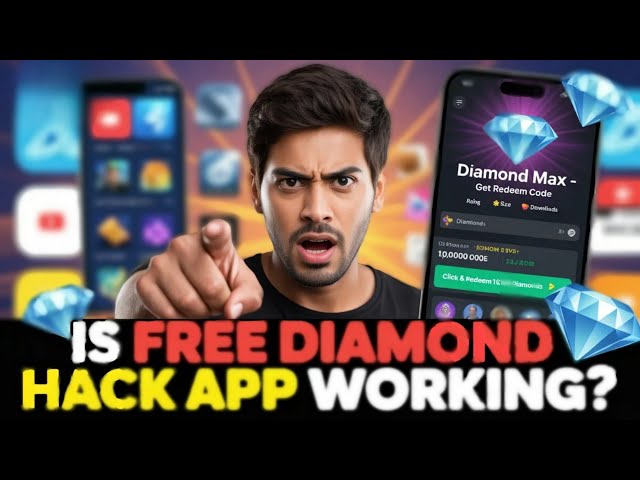  How To Get Free Diamonds In Free Fire (Redeem Code App Method) 🔥Best Redeem Code App 😳