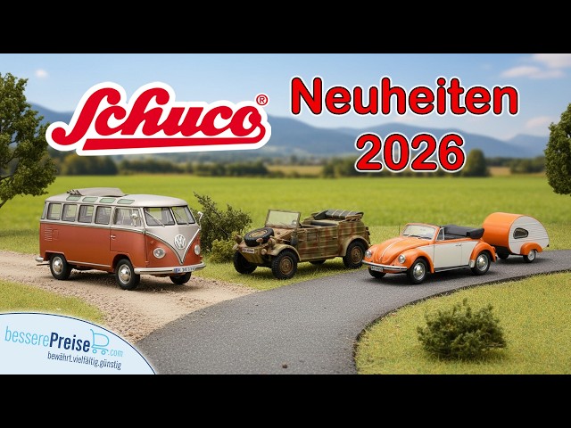 Schuco Modellauto Neuheiten 2026
