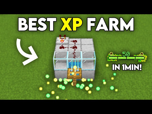 NEW Easiest XP Farm Minecraft Bedrock 26.4 !