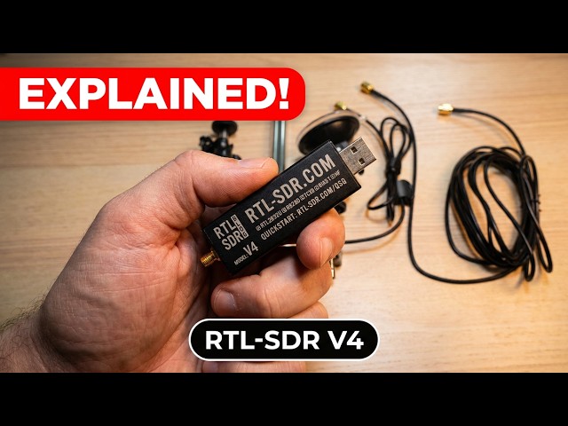 RTL-SDR V4 - Software Defined Radio (Explained)
