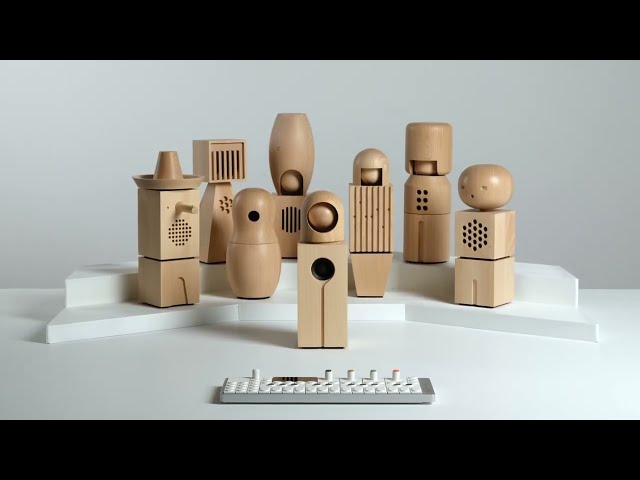 teenage engineering choir with OP–1 field