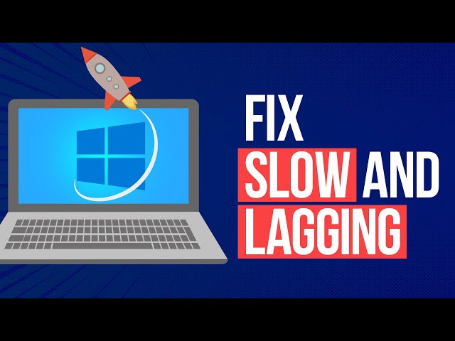 Fix Windows 11/10 Laptop & PC Running Slow & Lagging 🚀 | Speed Up PC & Boost Performance Fast!