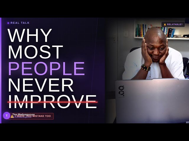 Why Most People Never Improve (I Made This Mistake Too)