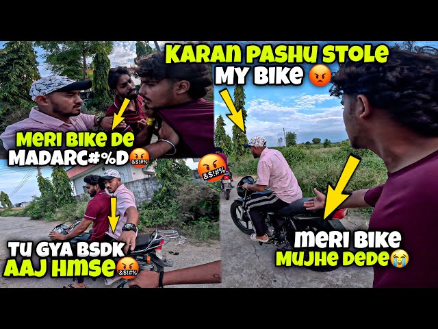 Karan Pashu stole my bike || They're blaming me, saying Sidhu's Duke is with me || 😡 || kawah2r