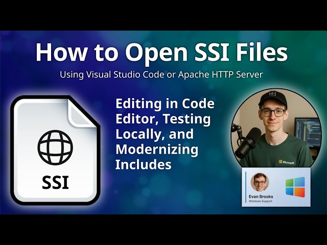 How to Open SSI Files (Server Side Include)
