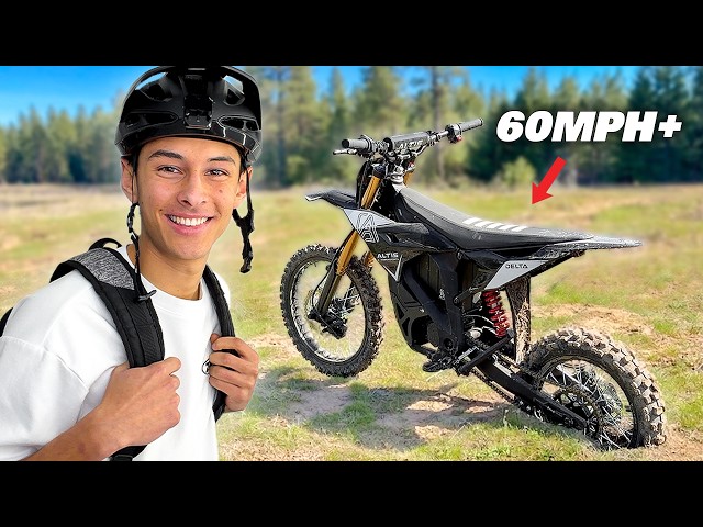 I Bought an INSANE Electric Pitbike… (+60mph!)