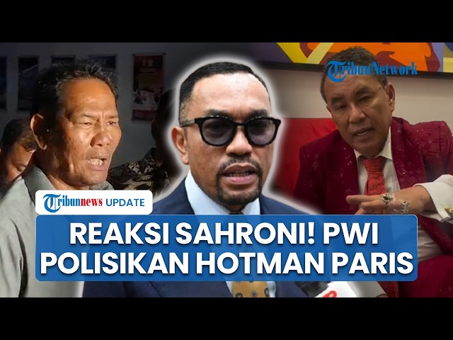 Defending Journalists! Sahroni on PWI Reporting to Police Despite Hotman's Apology: Let the Legal...