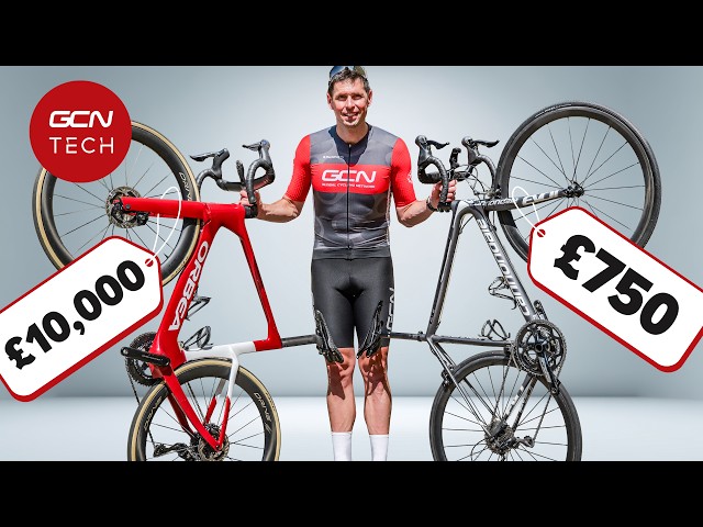 £750 Bike VS £10,000 Bike - How Much Slower?