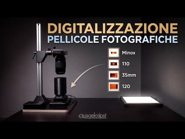 Digitalizzare pellicole con la fotocamera: la soluzione di Ausgeknipst