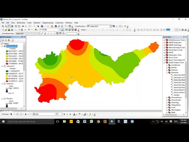 Calculating Rainfall erosivity (R) factor of RUSLE