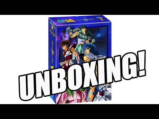 Unboxing Saint Seiya Box 2 DVD | Selecta Vision