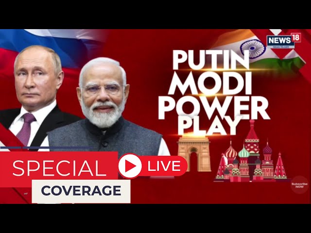 LIVE: Putin–Modi Summit | Defence Pact Talks & U.S. Tariff Pressure On India | EXCLUSIVE COVERAGE