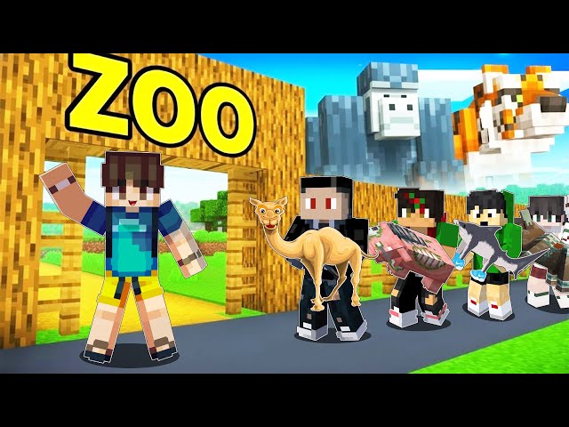 I Build Mini ZOO for EVERYONE's Pet in Minecraft (Tagalog)