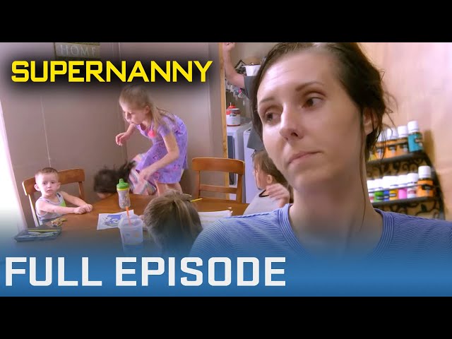Six Kids, Zero Discipline | S8E3 | Supernanny (2020) USA