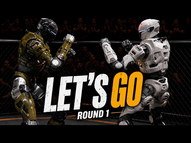 China's Robot Fight League MMA Round 1 2& 3 With English Commentary