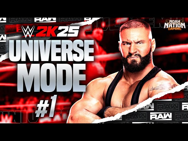 Changing of the Guard! | WWE 2K25 Universe Mode | Episode 1