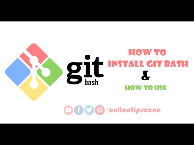 How to Install Git Bash in Windows